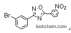 Molecular Structure of 838905-57-0 (3-(3-bromophenyl)-5-(3-nitrophenyl)-1,2,4-oxadiazole)